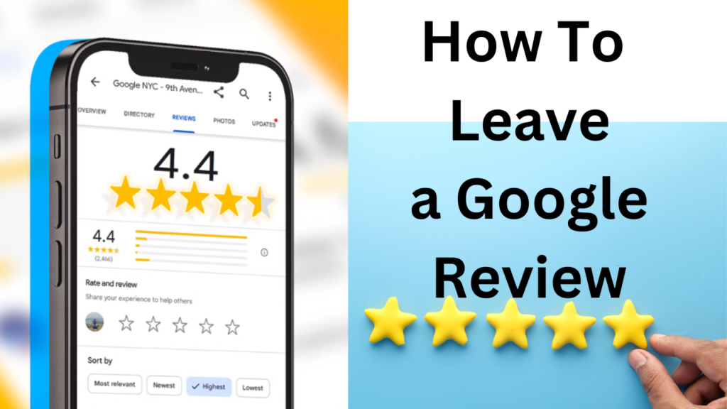 How To Leave a Google Review
