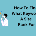 How To Find What Keyword A Site Rank For
