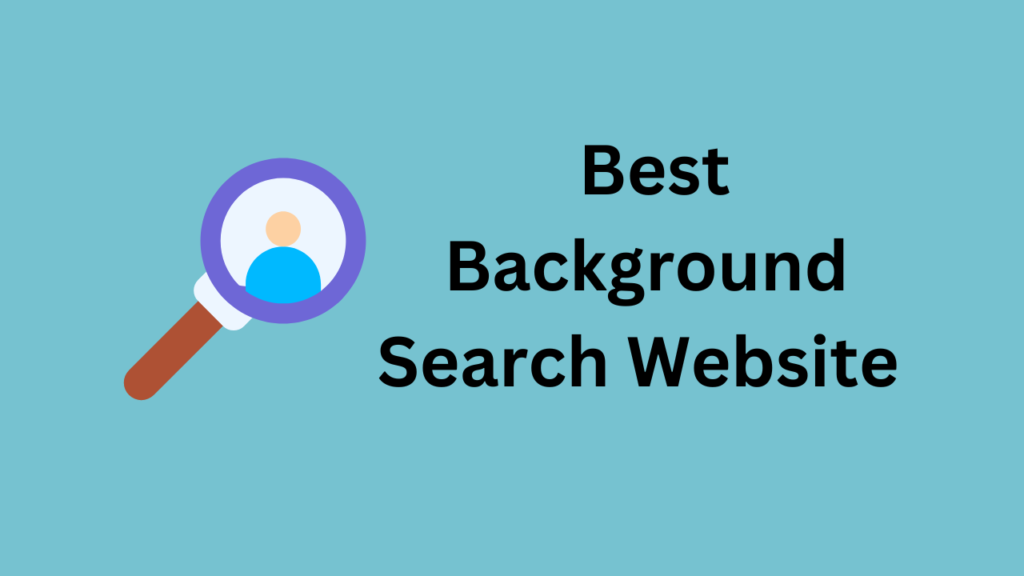 Best Background Search Website